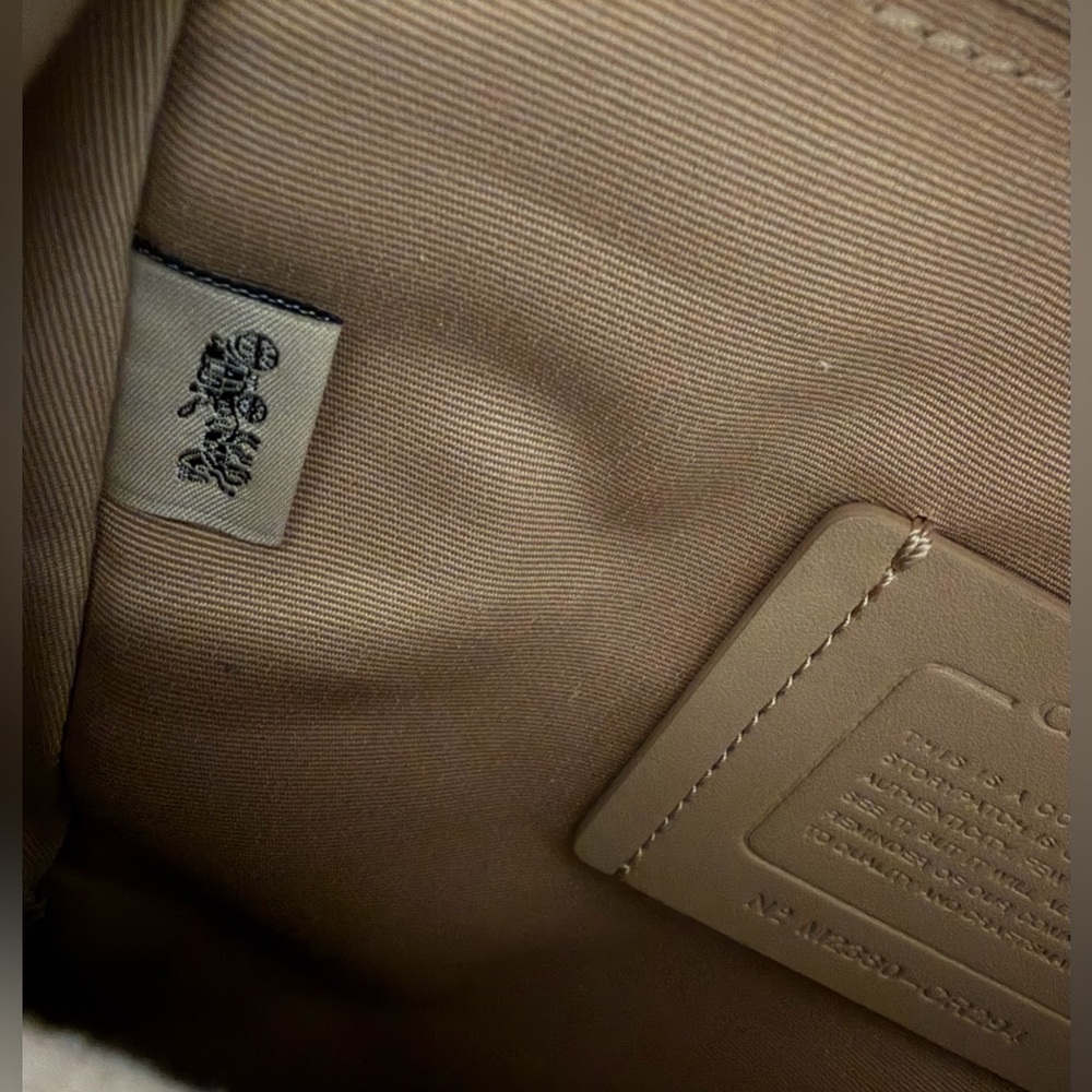 Coach West Pack Checkerboard Sling Bag - Picture 12 of 14